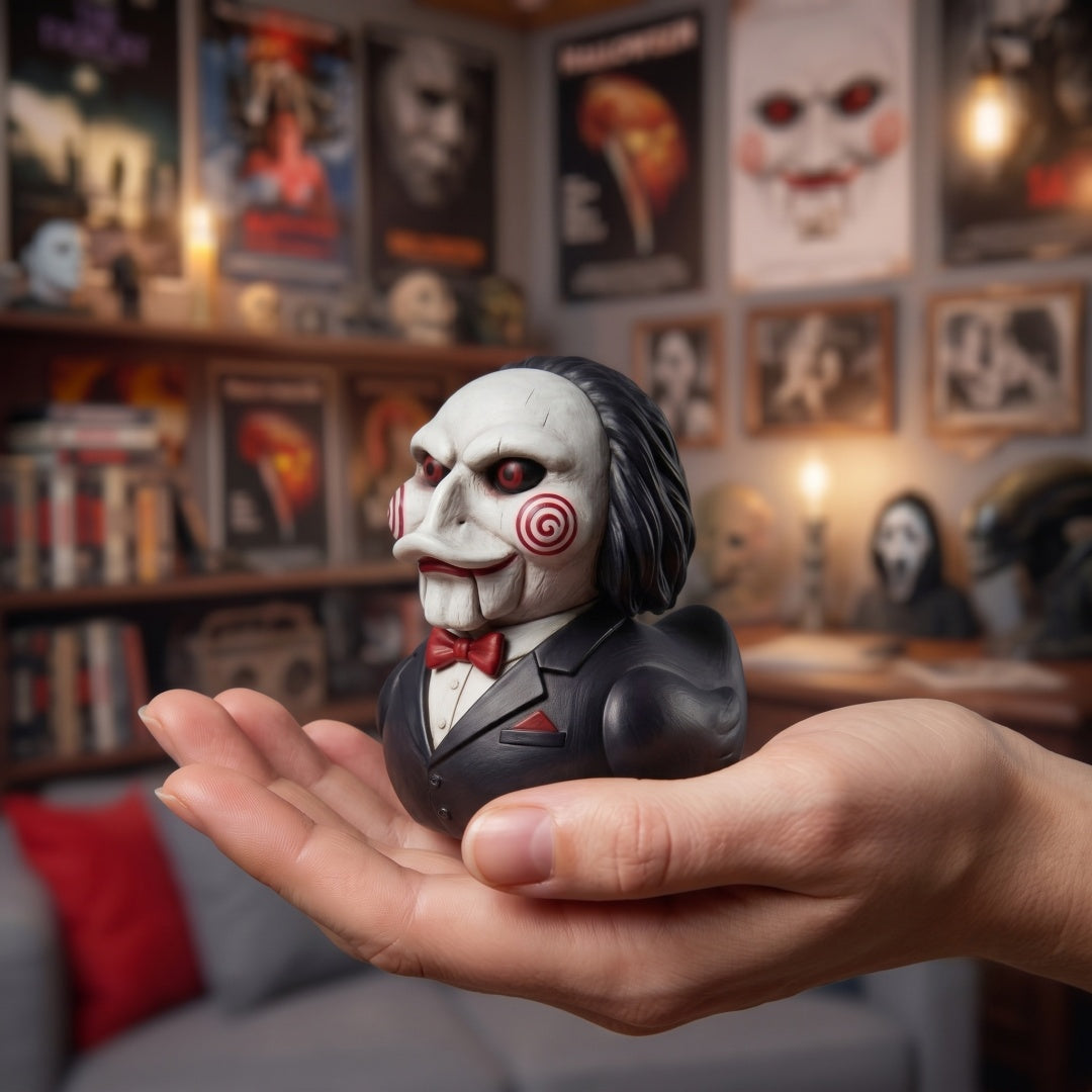SAW Billy Puppet Resin Duck – For Slasher Fans