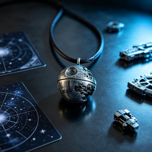 Death Star Metal Necklace – For SW Lovers & Cosplay