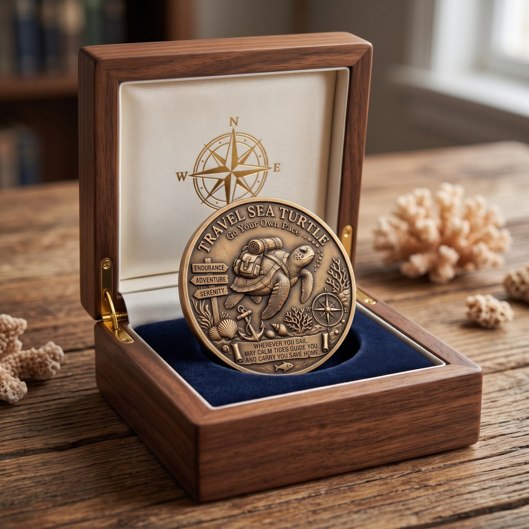 Travel Sea Turtl Coin