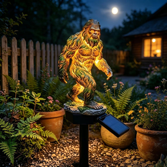 Bigfoot Solar Garden Statue Light – For Bigfoot & Wilderness Lovers