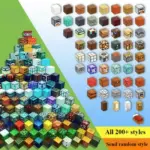 DIY 3D Magnetic Building Blocks Mine World Cube Magnet World Set For Boy Girl Kid Construction Stem Montessori Sensory Toys