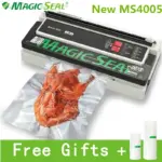 MAGIC SEAL MS400 Food Vacuum Sealer Machine Best Vacuum Sealer Packaging Machine Plastic Bag Sealer Common To All Bags