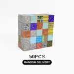 DIY 3D Magnetic Building Blocks Mine World Cube Magnet World Set For Boy Girl Kid Construction Stem Montessori Sensory Toys